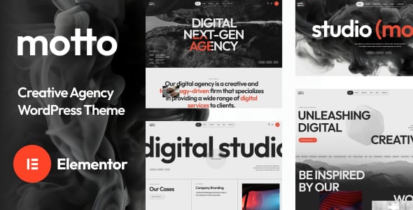 Motto - Creative Agency & Startup WordPress Theme