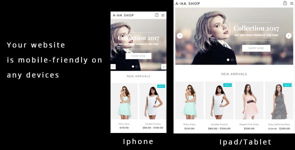 AhaShop - Clothing & Fashion WordPress Theme