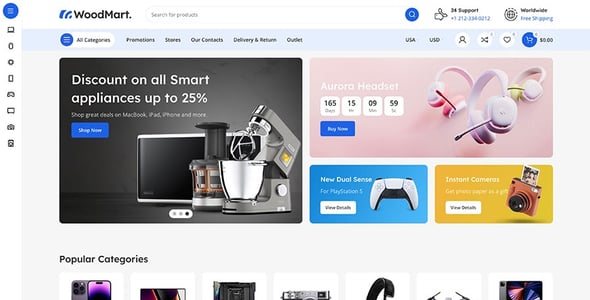 WoodMart - Multipurpose WooCommerce Theme