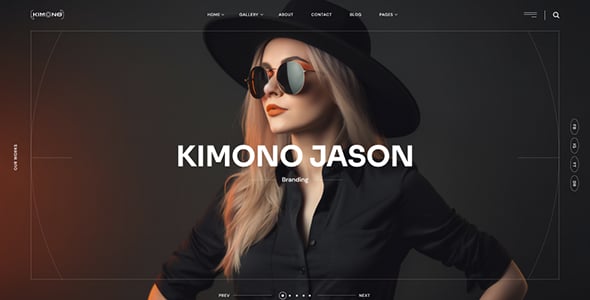 Kimono - Photography Portfolio WordPress Theme