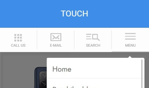 TOUCH: A Lighter-than-air WordPress Mobile Theme