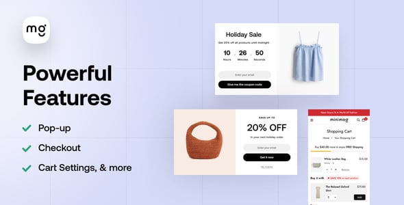 Minimog - Next-gen Multipurpose Shopify theme grade-A