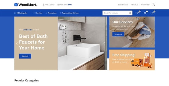 WoodMart - Multipurpose WooCommerce Theme