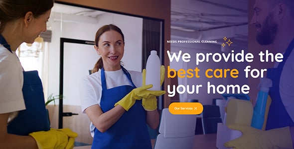 Xclean - Cleaning Services WordPress Theme