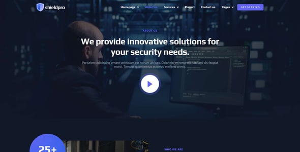 Shieldpro - Cyber Security Services Elementor Pro Template Kit