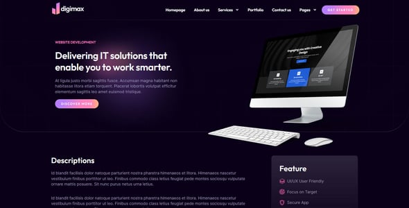 Digimax - Digital Marketing Agency Elementor Pro Template Kit