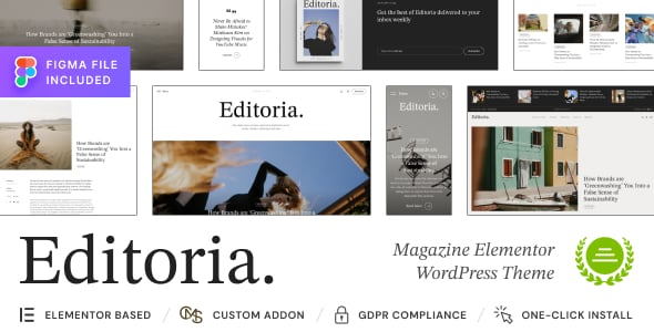 Editoria - Newspaper & Magazine WordPress Theme