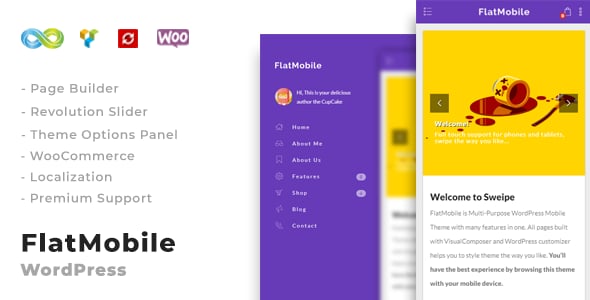 FlatMobile - Responsive WordPress Mobile Theme