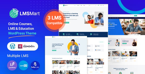 LMSmart - Education WordPress Theme