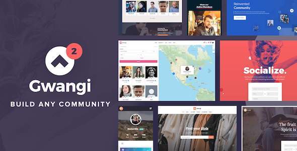 Gwangi - PRO Multi-Purpose Membership, Social Network & BuddyPress Community Theme