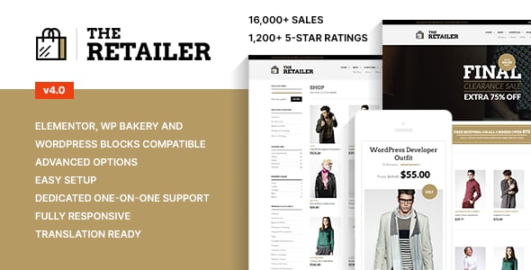 The Retailer - Premium WooCommerce Theme