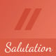 Salutation Responsive WordPress Theme