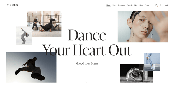 Choreo - Dance Studio & School WordPress Theme