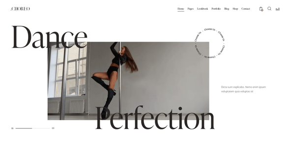 Choreo - Dance Studio & School WordPress Theme