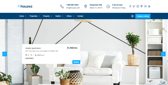 Houzez - Real Estate WordPress Theme