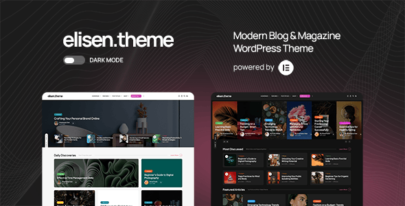 Elisen – Blog & Magazine WordPress Theme